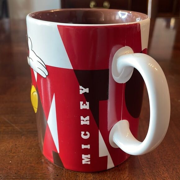 Mickey Mouse 3D Embossed Coffee Tea Mug Cup Disney Store - Picture 6 of 7